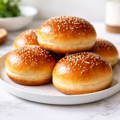 Brioche burger buns