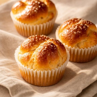 Brioche muffin