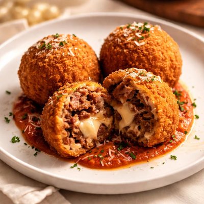 Brisket arancini