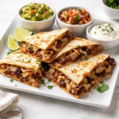 Brisket quesadilla
