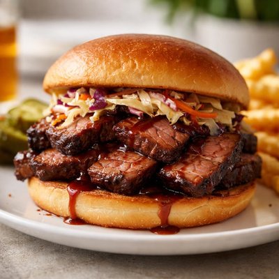 Brisket sandwich