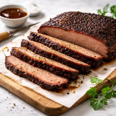 Brisket slices