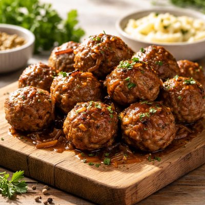 British meatballs