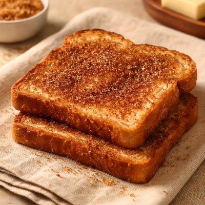 Briwn sugar cinamon toast