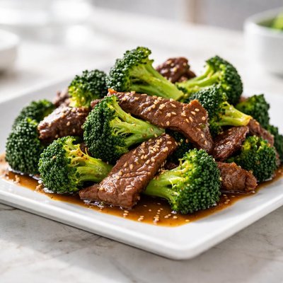 Broccoli and beef