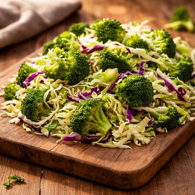 Broccoli and cabbage mix