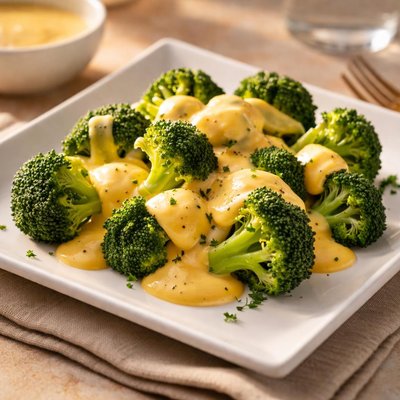 Broccoli and cheese sauce