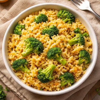 Broccoli cheddar rice-a-roni