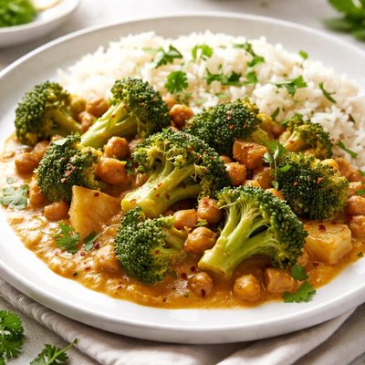 Broccoli curry