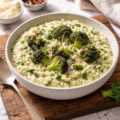 Broccoli grits