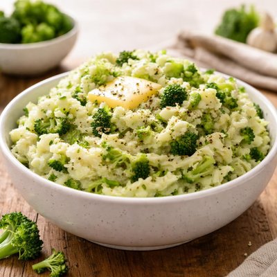 Broccoli mashed potatoes