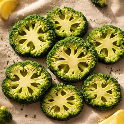 Broccoli slices