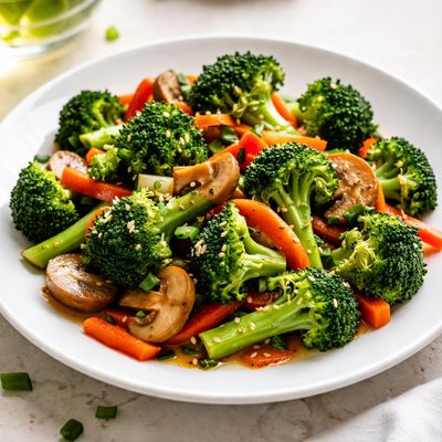 Broccoli stir fry