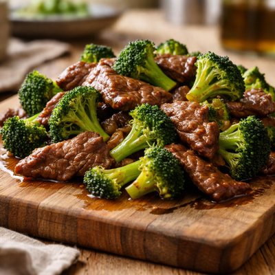 Broccoli with beef