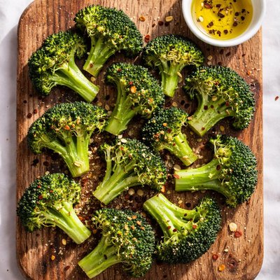 Broccoli with oil