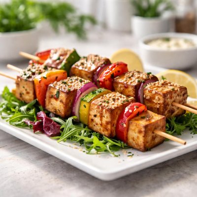 Brochette tofu