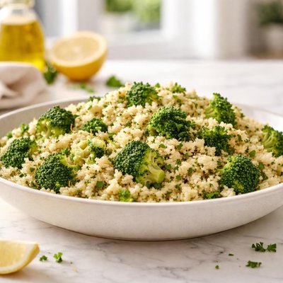 Brocolis en semoule