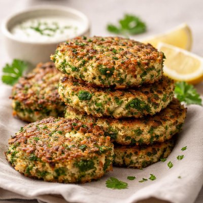 Brocolli fritters