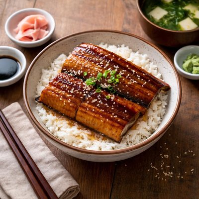 Broiled freshwater eel