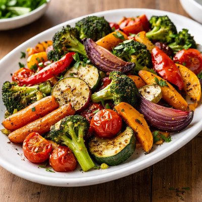 Broiled vegetables
