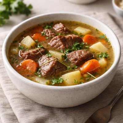 Broth beef