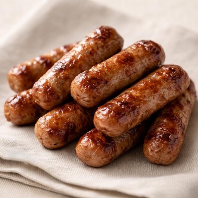 Brown and serve sausage link