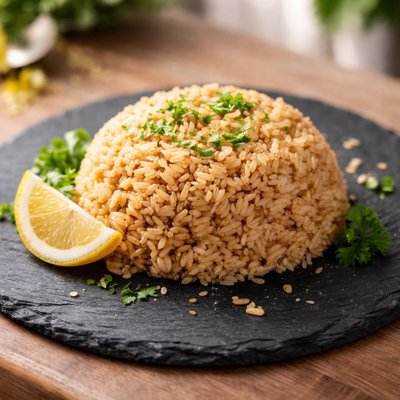 Brown boiled rice
