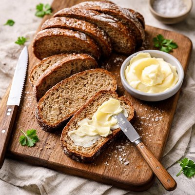 Brown bread and butter