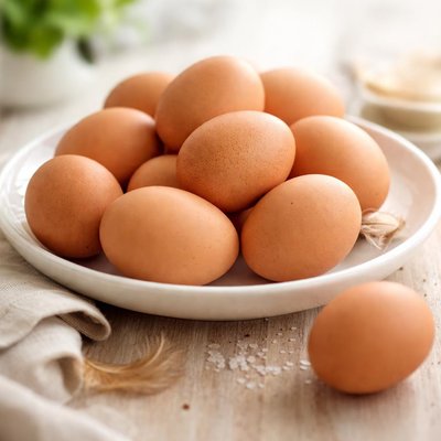 Brown eggs