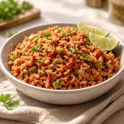 Brown mexican rice