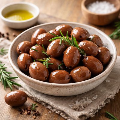 Brown olives