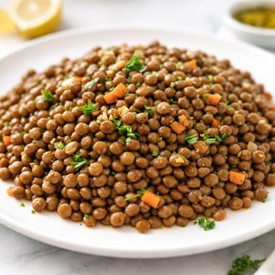 Brown or green lentils