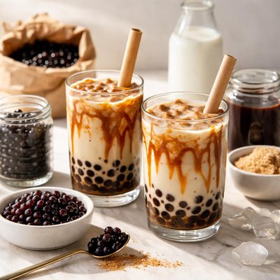 Brown sugar boba kit