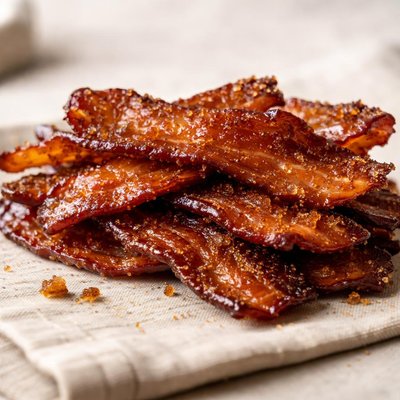 Brown sugar candied bacon