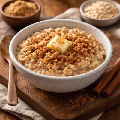 Brown sugar cinnamon oatmeal