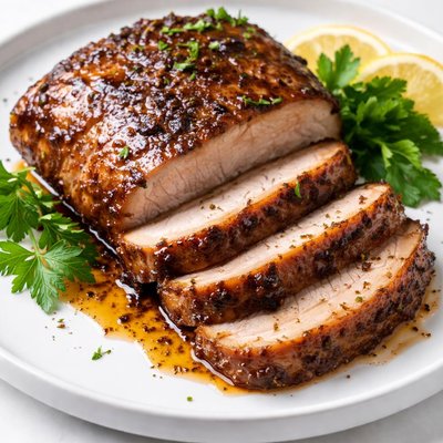 Brown sugar pork loin