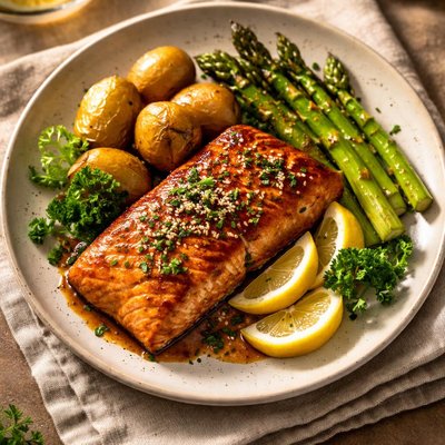 Brown sugar salmon