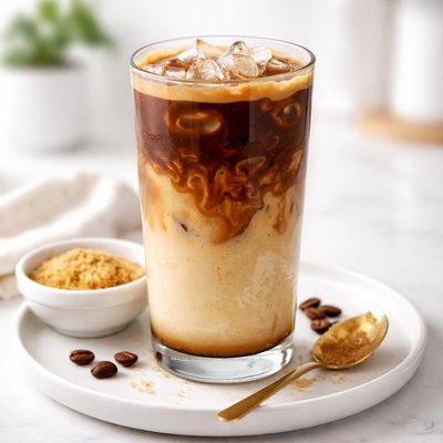 Brown sugar shaken expresso