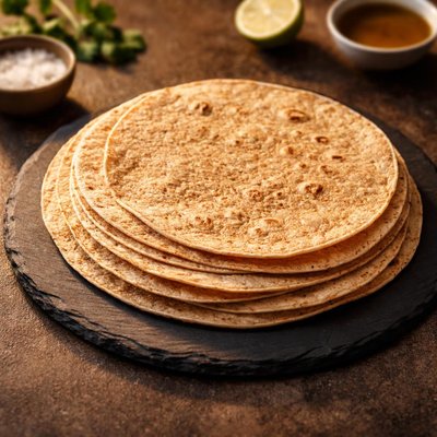 Brown tortilla