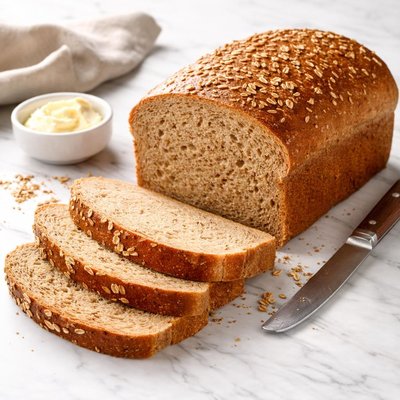 Brown wheat bread
