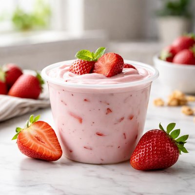 Brownes strawberry yoghurt