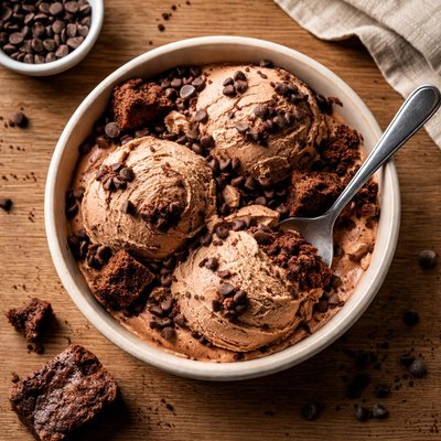 Brownie protien ice cream