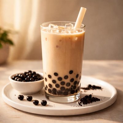 Bubble tea milk tea