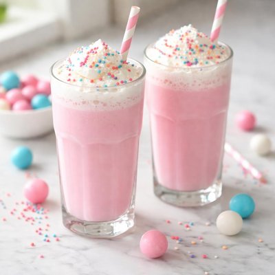 Bubblegum flavoured milk