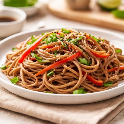 Buckwheat soba noodles