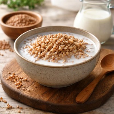 Buckwheat with milk