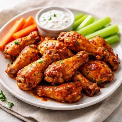 Buffalo air fryer wings