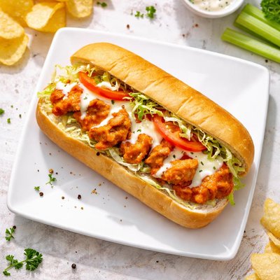 Buffalo chicken jersey mikes