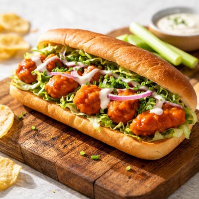 Buffalo chicken sub