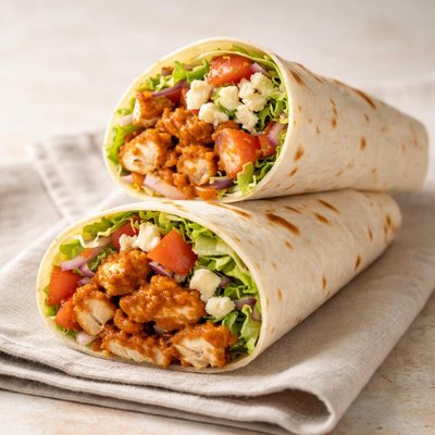Buffalo chicken tortilla